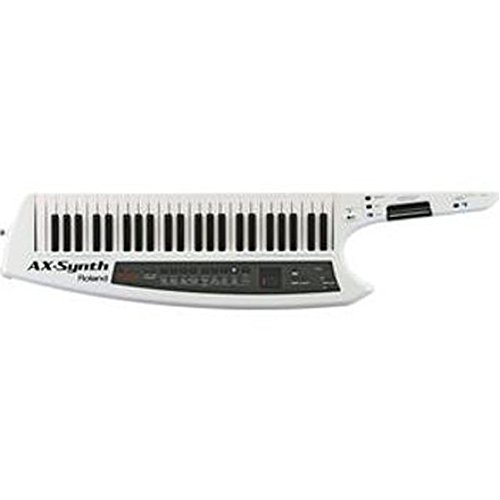 ほ*る様 AX-Synth ホワイト シンセサイザー Roland AX-Synth Synthesizer Keytar - biały Poland | Ubuy